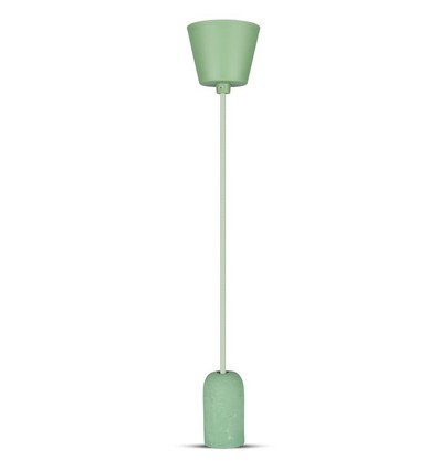 Grüne Beton Pendelleuchte, E27 - Ø50cm, Höhe 95cm, ohne Leuchtmittel, 5 Jahre Garantie
