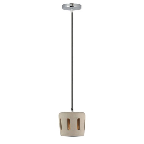 Ø18cm Pendelleuchte aus Beton - E27 Fassung, max. 60W, 1m Kabel, IP20 Innenbereich