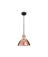 E27 Pendelaufhängung in Roségold, Vintage Design - Max. 60W, 1m Kabel, Ø22cm, ohne Leuchtmittel