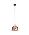 E27 Pendelaufhängung in Kupfer, Ø23cm - Max. 60W, ohne Leuchtmittel