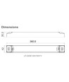 Lifud 150W / 24V DC dimmbares Netzteil - 6.25A, IP20, 0/1-10V, flicker free