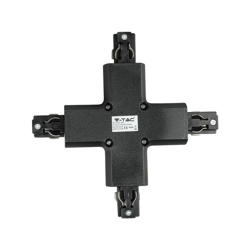 X-Verbinder für Schienen - Schwarz