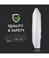 V-Tac Bewegungsmelder 360° PIR - 1000W, 6m, IP20 für Innenbereich, 230V
