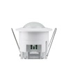 PIR Deckensensor für Einbau - 360°, max. 300W LED, weiß, IP20, Zeit und Helligkeit einstellbar