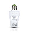 E27 Fassung mit 360° Infrarot-Bewegungsmelder - Max. 60W, Reichweite bis zu 6m, Innen/Außen
