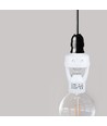 E27 Fassung mit 360° Infrarot-Bewegungsmelder - Max. 60W, Reichweite bis zu 6m, Innen/Außen