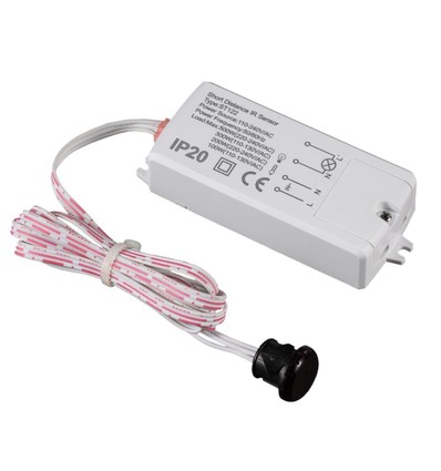 230V Handsensor für Schrank - 5-6 cm Sensorabstand, PIR, max: 200W LED