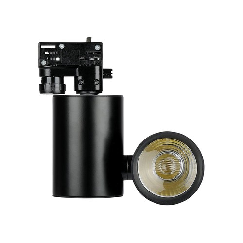 15W LED Schienenspot, RA95 - 24 Grad, Schwarz, 5 Jahre Garantie