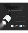 10W 3-Phasen Schienenspot - 24 Grad, 80lm/W, IP20, 5 Jahre Garantie