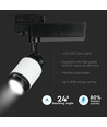 25W 3-Phasen Schienenspot - 2100lm, 24 Grad, Aluminium, 5 Jahre Garantie