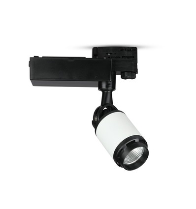 35W Schienenstrahler - 24 Grad, COB LED, IP20, 224x100x215mm