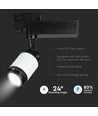 35W Schienenstrahler - 24 Grad, COB LED, IP20, 224x100x215mm