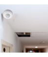 Deckensensor mit manueller Übersteuerung - Max. 300W, weiß, PIR-Infrarot, IP20 Innenbereich