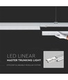 150cm 50W LED Linear Master Trunking - 160lm/W, 90° Linse, dimmbar, 4000K, modulares System