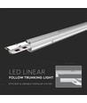 170cm 50W dimmbar LED Linear Trunking - 160lm/W, doppelt asymmetrisch, 4000K, Pendelmontage