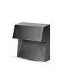 3W LED Einbauspot für Treppen - IP65, schwarz, quadratisch, 4000K, 210lm