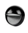 3W LED Wegeleuchte / Treppenspots - IP65, schwarz, rund, 210lm, für Treppen und Flure