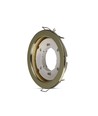 GX53 Einbauspot - Rund, gold, Loch: Ø9cm, Maße: Ø10,5cm, IP20 Innenbereich