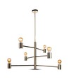 Moderne Kronleuchter E27 - Beweglich Ø400, 6 Lampen