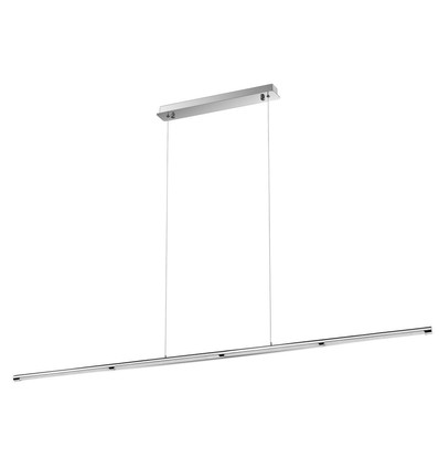 36W LED Designer Pendelleuchte in Chrom - 182cm, 2700lm, 4000K, IP20