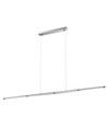 36W LED Designer Pendelleuchte in Chrom - 182cm, 2700lm, 4000K, IP20
