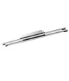 36W Designer Doppel-Pendelleuchte / Deckenleuchte - Chrom, 4000K, 2700lm, IP20, 120° Abstrahlwinkel