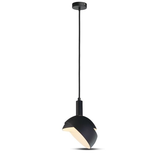 E14 Pendelaufhängung mit verstellbarem Schirm - Schwarz, Ø18cm, 1m Kabel, max. 60W, exkl. Leuchtmittel