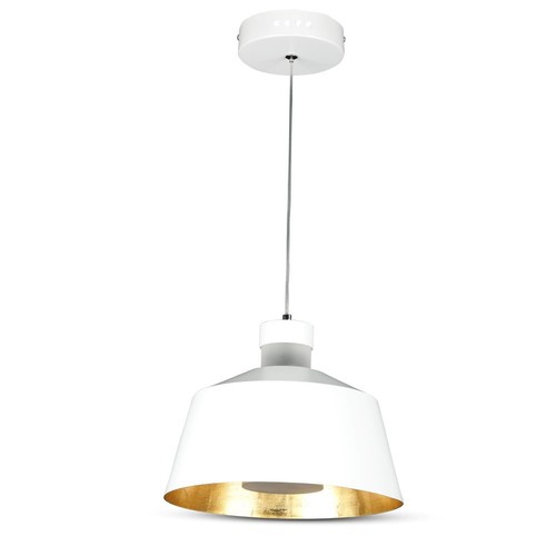 7W weiße LED Pendelleuchte - Ø25cm, Acryl, 3000K, inkl. Leuchtmittel