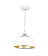 7W weiße LED Pendelleuchte - Ø25cm, Acryl, 3000K, inkl. Leuchtmittel