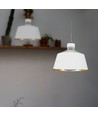 7W weiße LED Pendelleuchte - Ø25cm, Acryl, 3000K, inkl. Leuchtmittel