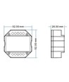 LEDlife rWave Unterputz-Dimmer - Tuya/SmartLife, RF+Wifi, 200W LED-Dimmer