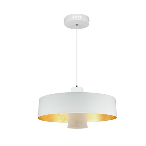 7W LED Pendelleuchte - Ø34cm, weißer Acrylschirm, 400lm, 120 Grad, inkl. Leuchtmittel
