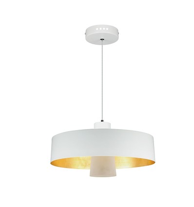 7W LED Pendelleuchte - Ø34cm, weißer Acrylschirm, 400lm, 120 Grad, inkl. Leuchtmittel