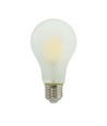 E27 6W A60 Frost Cross Filament LED Birne - 2700K, 660lm, mattes Glas