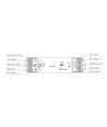 LEDlife rWave LED-Controller - Push-dim, 12V (180W), 24V (360W), Zugentlastung an beiden Enden