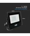 20W LED-Fluter mit Sensor - SMD, Samsung LED-Chip