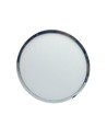 12W LED Aufputz Panel Licht - Chrom, 3000K, Rund