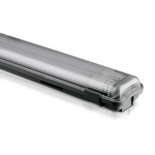 150cm 44W T8 wasserdichte LED-Komplettleuchte - IP65, 6400K, 2x22W, kaltweiß