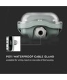 150cm 44W T8 wasserdichte LED-Komplettleuchte - IP65, 6400K, 2x22W, kaltweiß