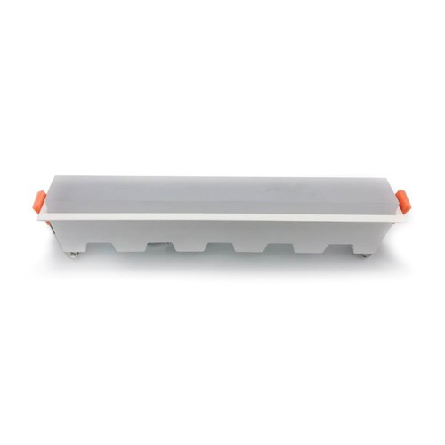 20W LED Linear Einbauleuchte - 1400lm, 6400K, weiß, 27cm, IP20