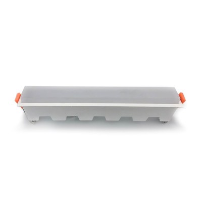 20W LED Linear Einbauleuchte - 1400lm, 6400K, weiß, 27cm, IP20