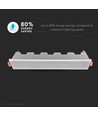 30W LED - Lineares Licht, Weiß, 6400K