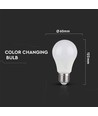 2 Stk. E27 9W A60 LED Leuchtmittel - CCT 3-in-1, 806lm, 200 Grad, Blisterpackung