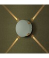 4W Runde LED Wandleuchte, Weiß - IP65, 360°, 3000K, Aluminium, Außen/Innen, inkl. Leuchtmittel