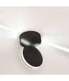7W LED Wandleuchte - IP65, Schwarz, 770lm, Warmweiß, inkl. Leuchtmittel