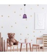 7W LED Pendelleuchte / Deckenleuchte - Chrom mit lila Schirm, 4000K, Ø15cm, 90 Grad Abstrahlwinkel