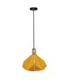 Pastel Wooden Prism Pendelleuchte, gelb - E27 Fassung, 320x270mm, max. 60W, 5 Jahre Garantie