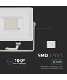 Flutlicht 20W - Samsung Chip, 6400K, weißes Gehäuse