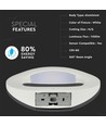 10W LED Wandleuchte - 1100lm, 3000K, rund, weiß, IP20, inkl. Leuchtmittel