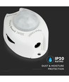 Drahtloser PIR Bewegungssensor für LED Streifen - 12V, max. 36W, für Bettlicht, 2.1mm Stecker, 3 Jahre Garantie